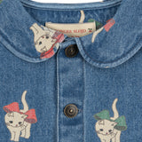 Konges Sløjd A/S Jakker og veste - Vævet bow kitty denim