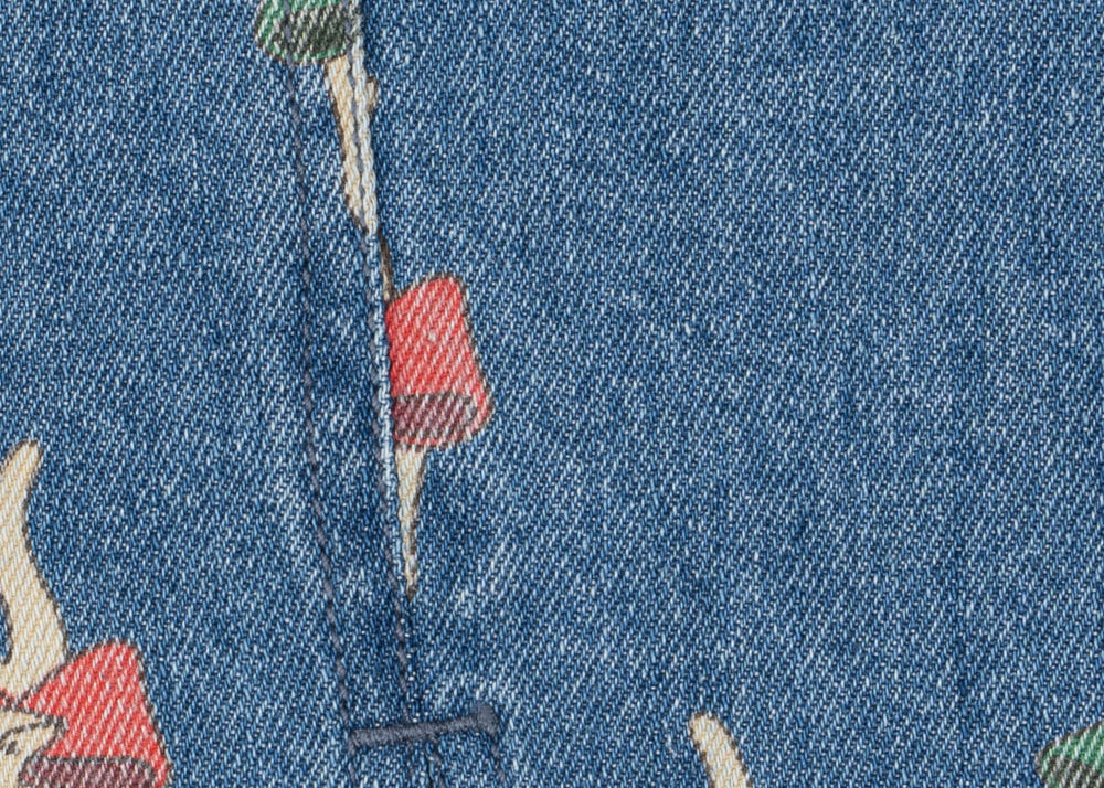 Konges Sløjd A/S WOVEN DRESSES bow kitty denim
