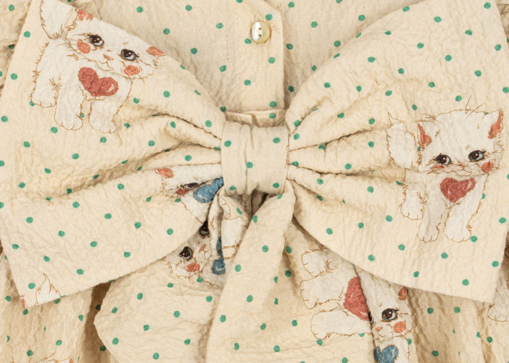 Konges Sløjd A/S WOVEN DRESSES dot miao mist