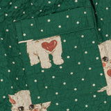 Konges Sløjd A/S Bukser - Vævet dot miao verde