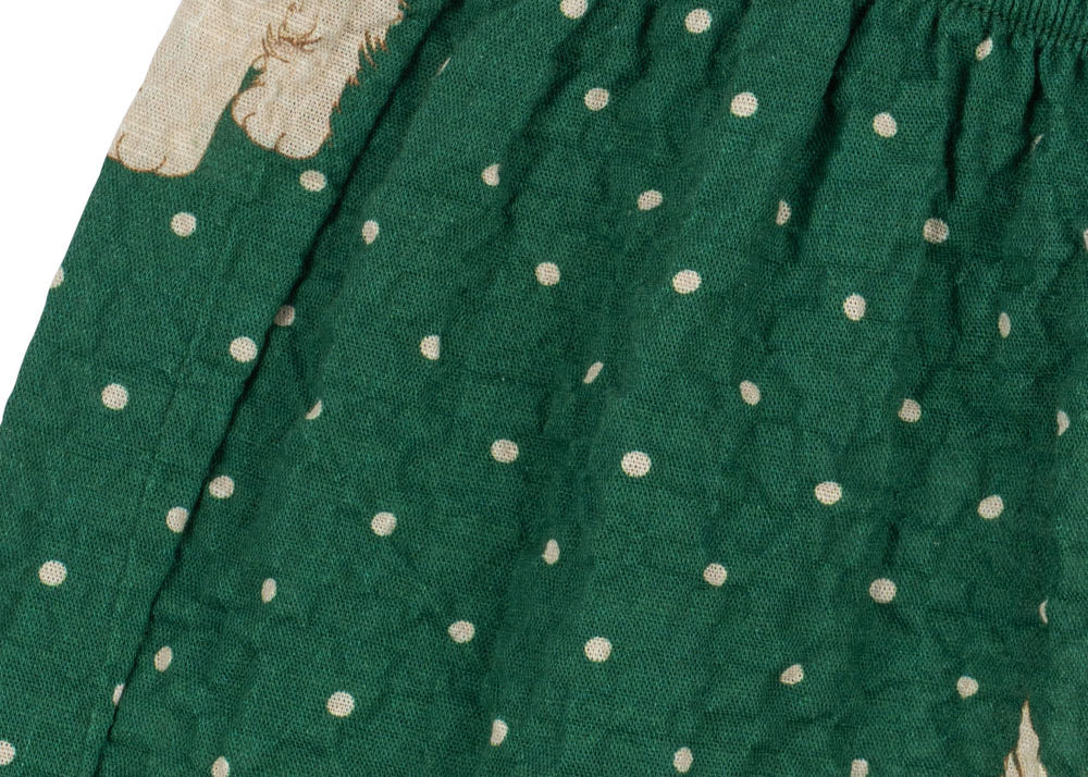 Konges Sløjd A/S Bukser - Vævet dot miao verde