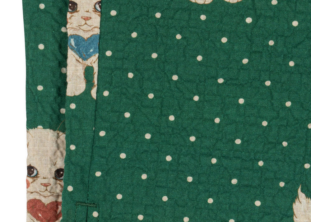 Konges Sløjd A/S Bukser - Vævet dot miao verde