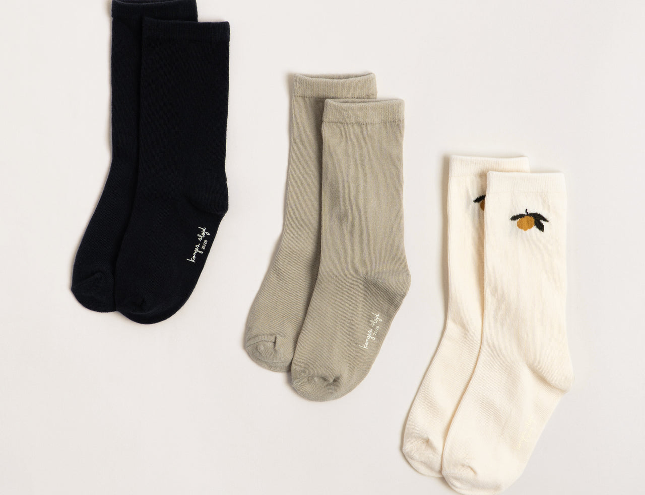 Konges Sløjd A/S SOCKS lemon mix