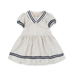 Konges Sløjd A/S WOVEN DRESSES bleu stripe