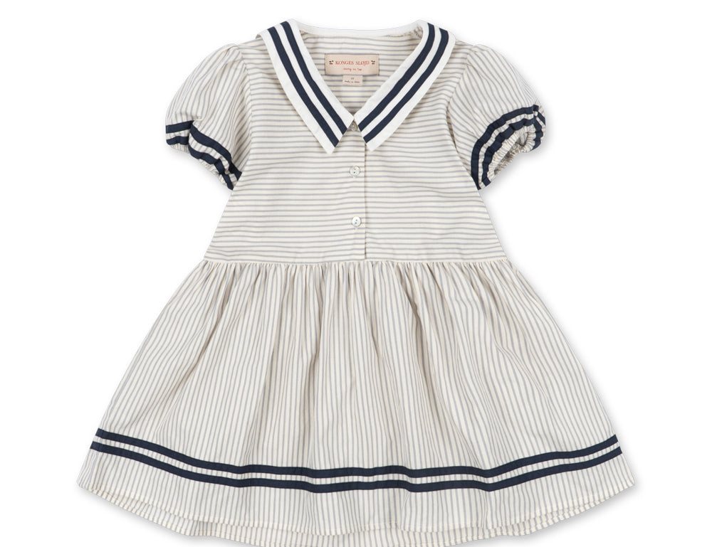 Konges Sløjd A/S WOVEN DRESSES bleu stripe