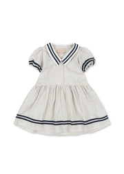 Konges Sløjd A/S WOVEN DRESSES bleu stripe
