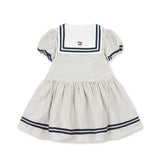Konges Sløjd A/S WOVEN DRESSES bleu stripe
