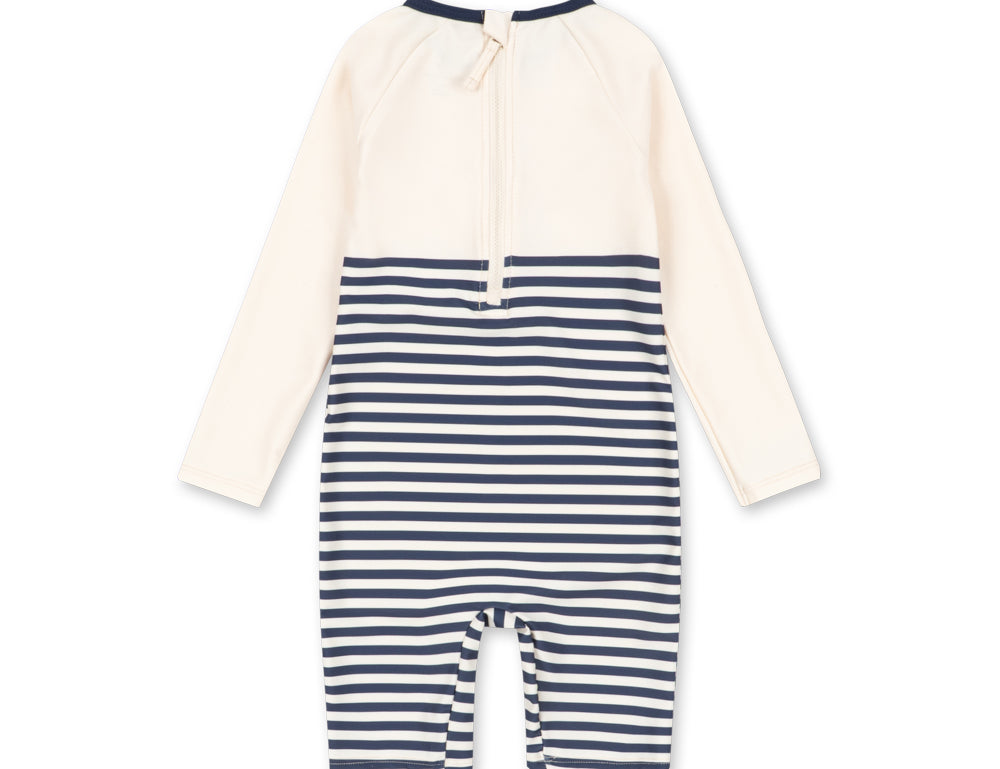 Konges Sløjd A/S UV ONESIES marin stripe