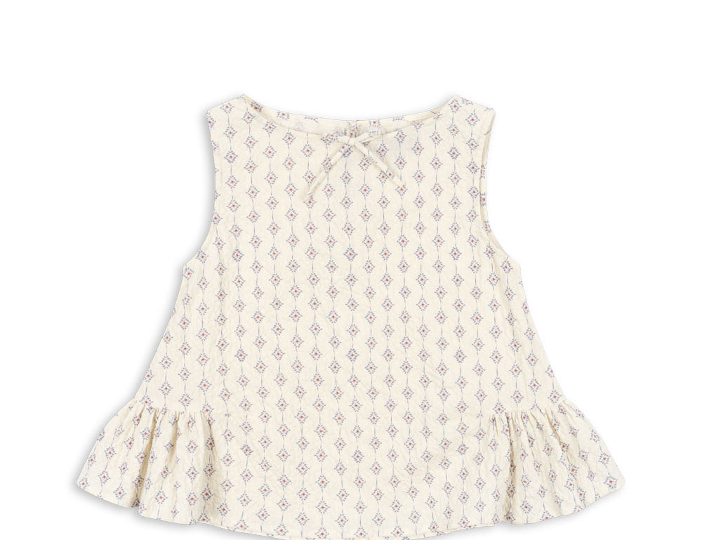 Konges Sløjd A/S WOVEN SHORT SLEEVE SHIRTS muro blu