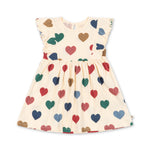 Konges Sløjd A/S JERSEY DRESSES bon coeur coloré