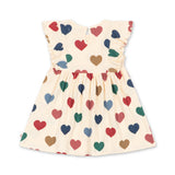 Konges Sløjd A/S JERSEY DRESSES bon coeur coloré