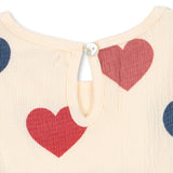 Konges Sløjd A/S JERSEY DRESSES bon coeur coloré