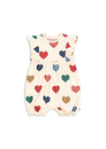 Konges Sløjd A/S JERSEY ROMPERS & JUMPSUITS bon coeur coloré