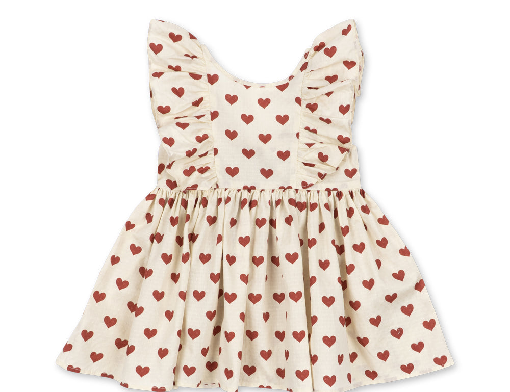 Konges Sløjd A/S WOVEN DRESSES amour rouge