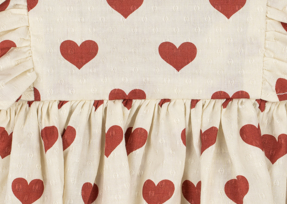 Konges Sløjd A/S WOVEN DRESSES amour rouge