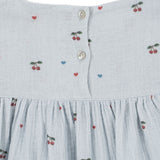 Konges Sløjd A/S WOVEN DRESSES cherry blue coeur