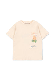 Konges Sløjd A/S JERSEY T-SHIRTS ecru/ghiacciolo