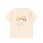 Konges Sløjd A/S JERSEY T-SHIRTS ecru/ghiacciolo