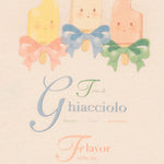 Konges Sløjd A/S JERSEY T-SHIRTS ecru/ghiacciolo