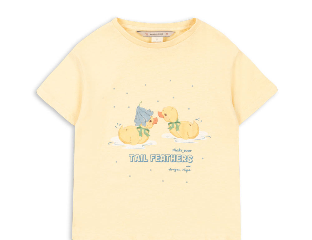Konges Sløjd A/S JERSEY T-SHIRTS banana crepe