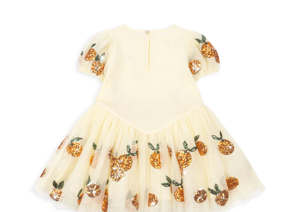 Konges Sløjd A/S WOVEN DRESSES arancia sequin