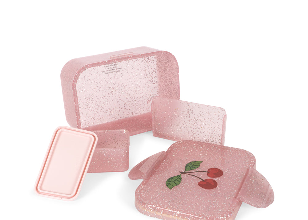 Konges Sløjd A/S LUNCH BOXES cherry glitter