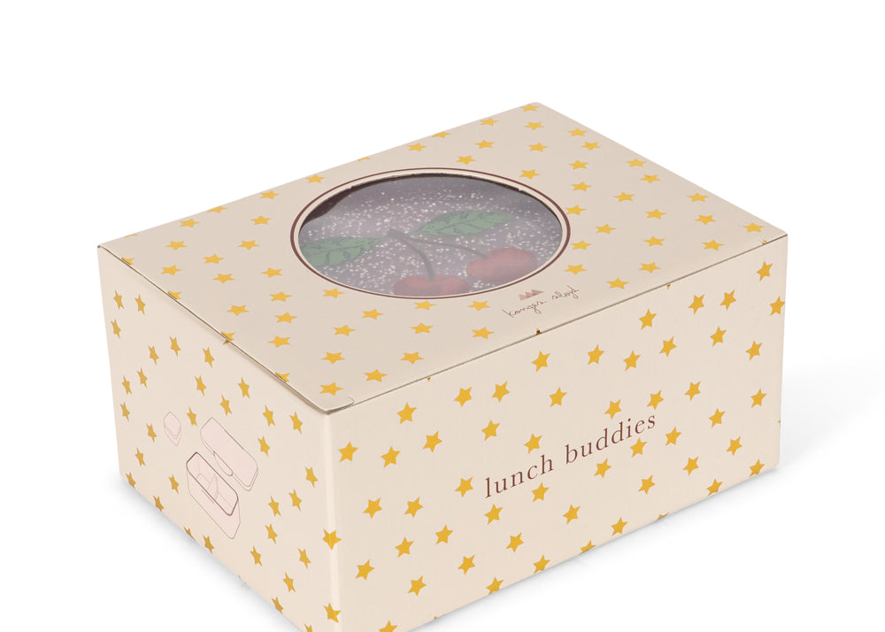 Konges Sløjd A/S LUNCH BOXES cherry glitter