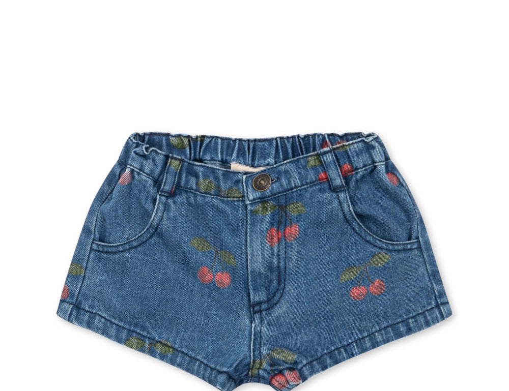 Konges Sløjd A/S WOVEN SHORTS & BLOOMERS ma grande cerise denim