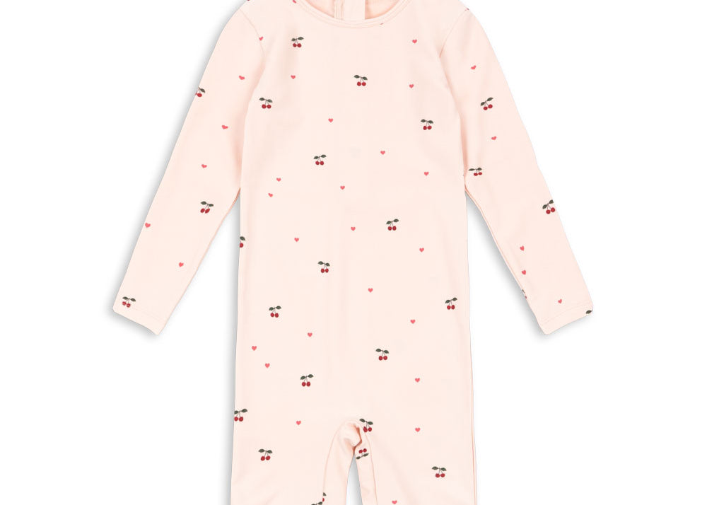 Konges Sløjd A/S UV ONESIES cherry coeur rose