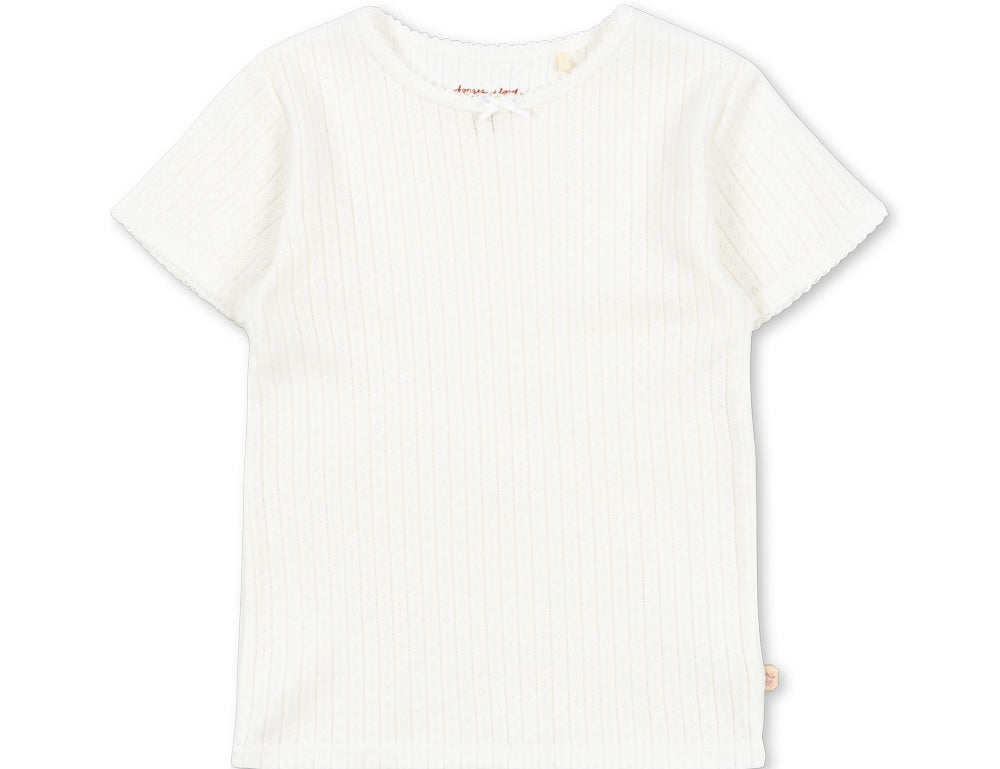 Konges Sløjd A/S JERSEY T-SHIRTS optic white