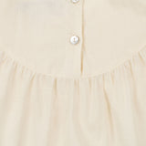 Konges Sløjd A/S WOVEN SHORT SLEEVE SHIRTS antique white