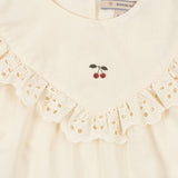 Konges Sløjd A/S WOVEN SHORT SLEEVE SHIRTS antique white