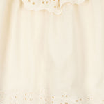 Konges Sløjd A/S WOVEN SHORT SLEEVE SHIRTS antique white