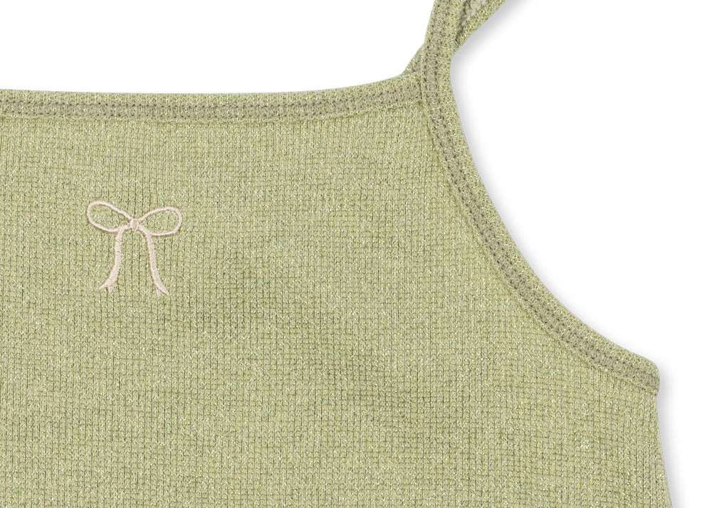 Konges Sløjd A/S JERSEY DRESSES pale olive green