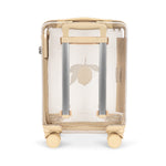 Konges Sløjd A/S TRAVEL SUITCASE lemon transparent