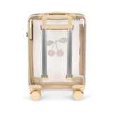 Konges Sløjd A/S TRAVEL SUITCASE cherry transparent