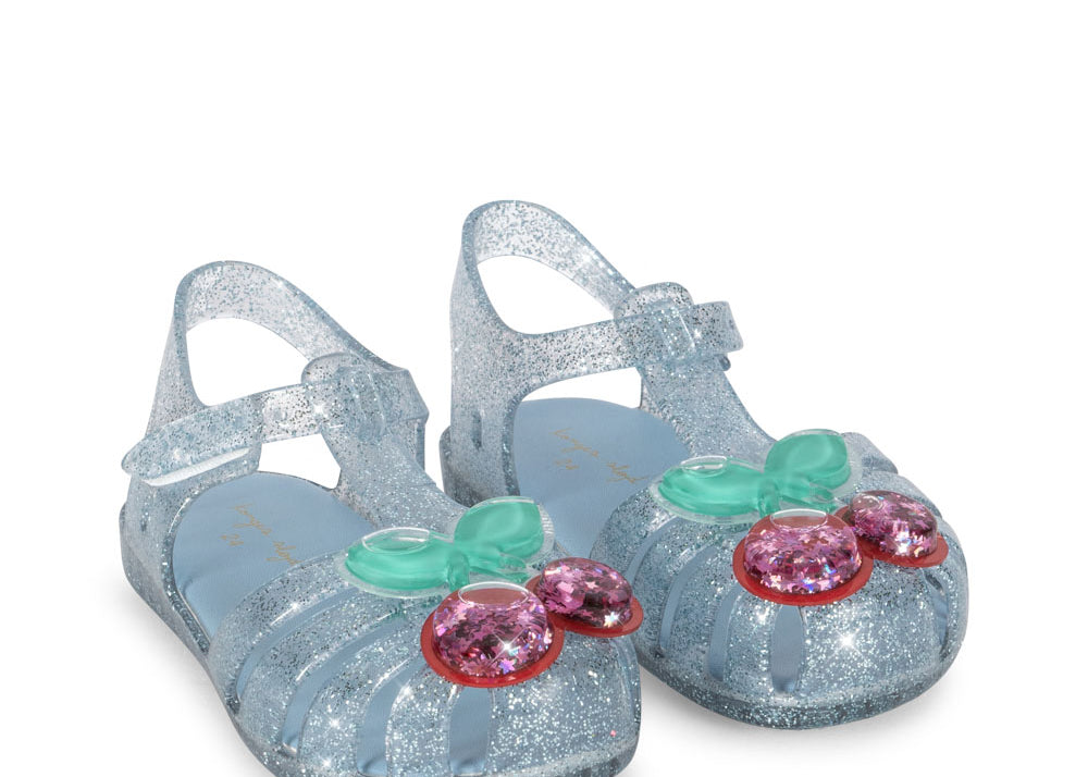 Konges Sløjd A/S SANDALS glitter blue
