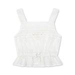 Konges Sløjd A/S WOVEN SHORT SLEEVE SHIRTS optic white