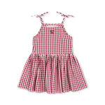 Konges Sløjd A/S WOVEN DRESSES raspberry check