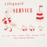 Konges Sløjd A/S JERSEY T-SHIRTS off white/lifeguard service