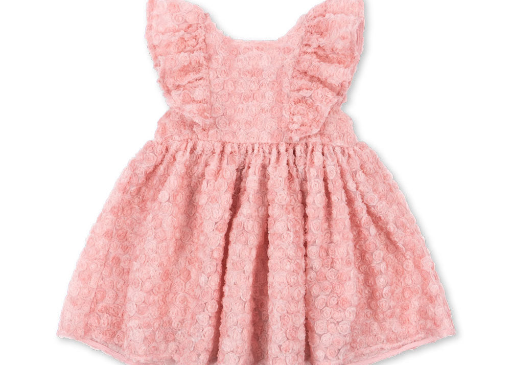 Konges Sløjd A/S WOVEN DRESSES veiled rose