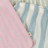 Konges Sløjd A/S WOVEN SHORTS & BLOOMERS basil/orchid/bleu stripe