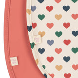 Konges Sløjd A/S DINNER BIBS coeur colore/faded rose