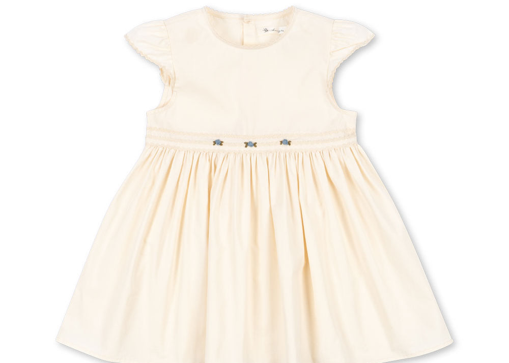 Konges Sløjd A/S WOVEN DRESSES eggnog