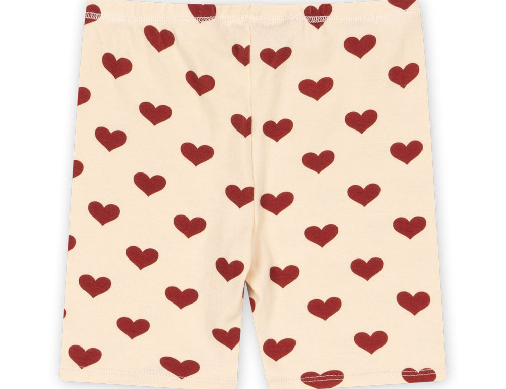 Konges Sløjd A/S JERSEY SHORTS & BLOOMERS amour rouge