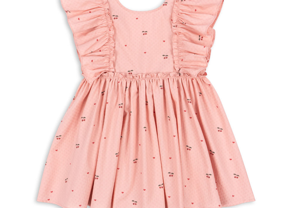 Konges Sløjd A/S WOVEN DRESSES cherry coeur