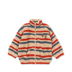 Konges Sløjd A/S TEDDY & FLEECE tangerine stripe