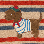 Konges Sløjd A/S TEDDY & FLEECE tangerine stripe