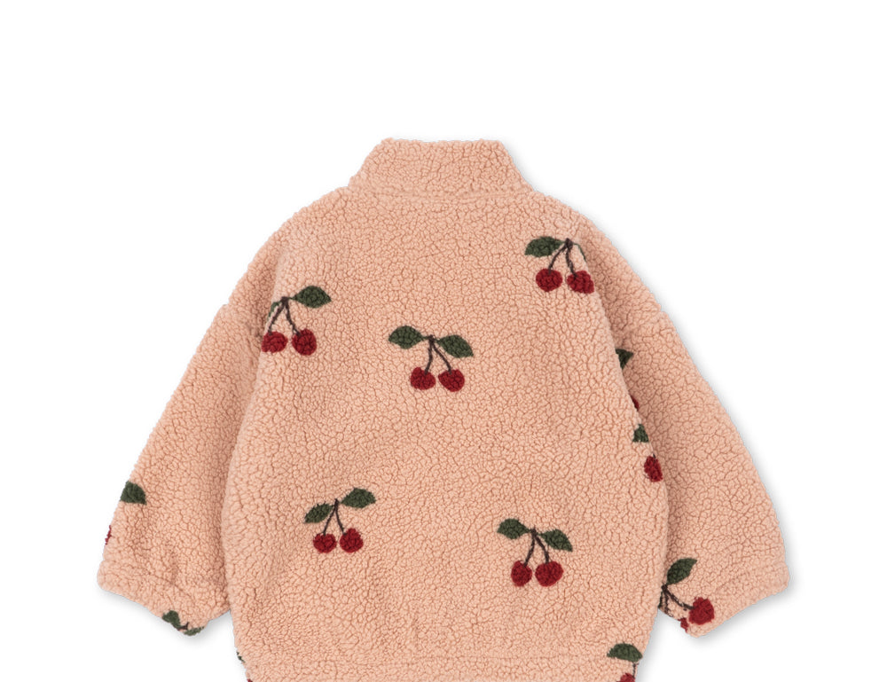 Konges Sløjd A/S TEDDY & FLEECE ma grande cerise blush