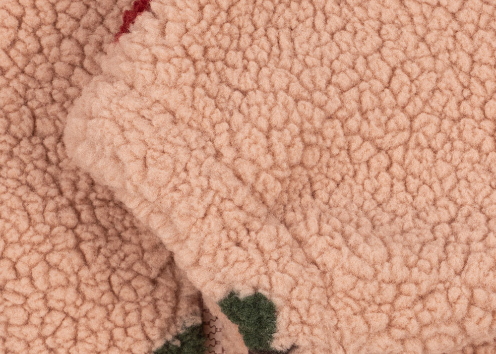 Konges Sløjd A/S TEDDY & FLEECE ma grande cerise blush